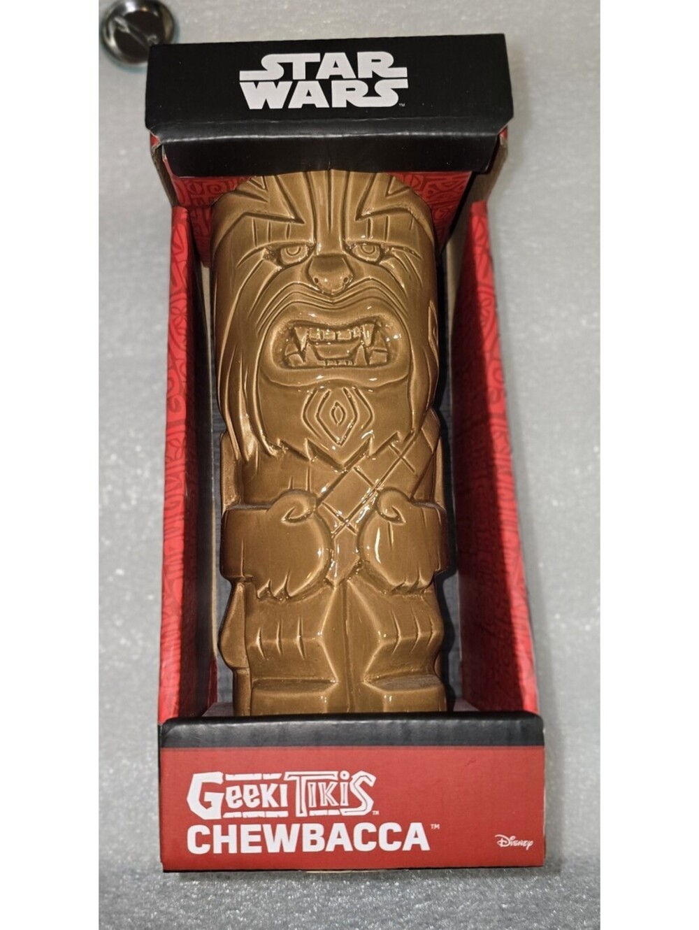 Star Wars Geeki Tikis Chewbacca Ceramic Collectible Tiki Mug NIB - MINT
